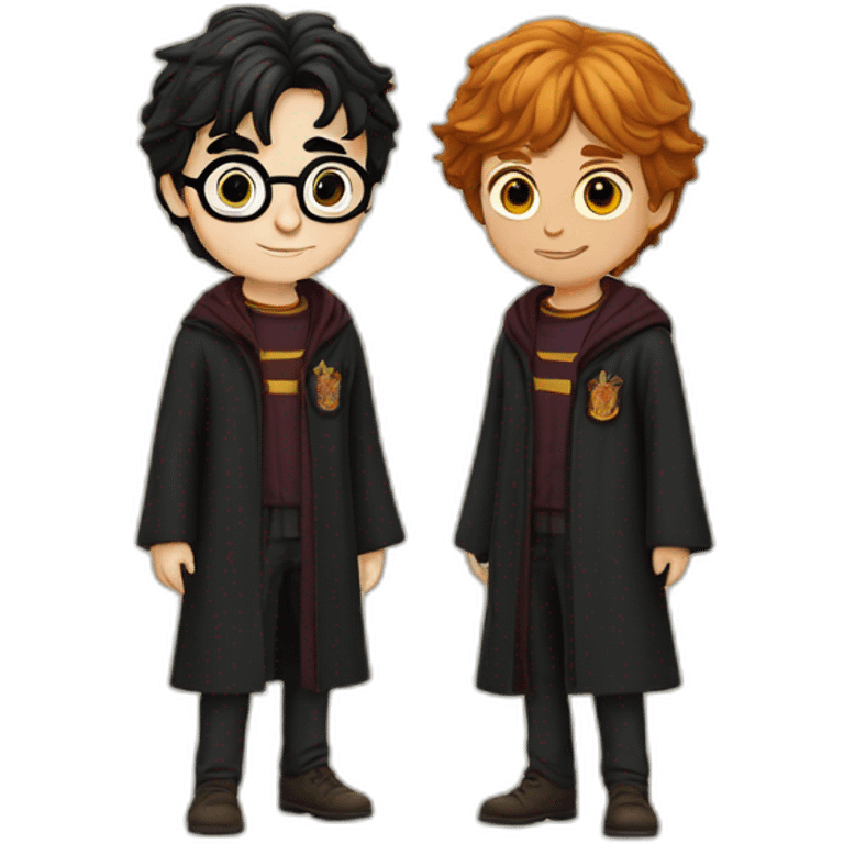 harry potter and blancet emoji