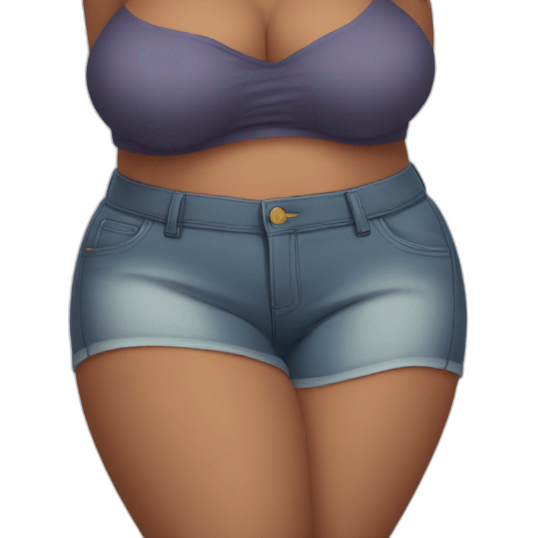 thick thighs  emoji