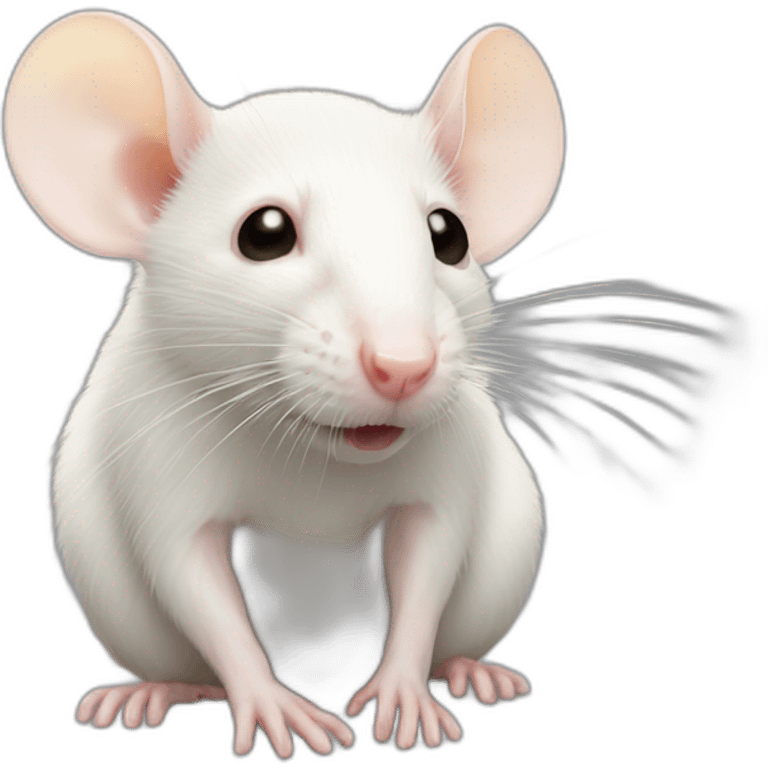 Albinos rat emoji