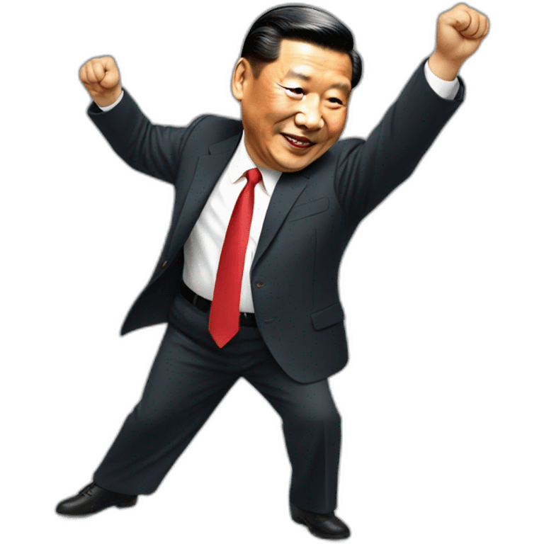 xi jinping dancing emoji