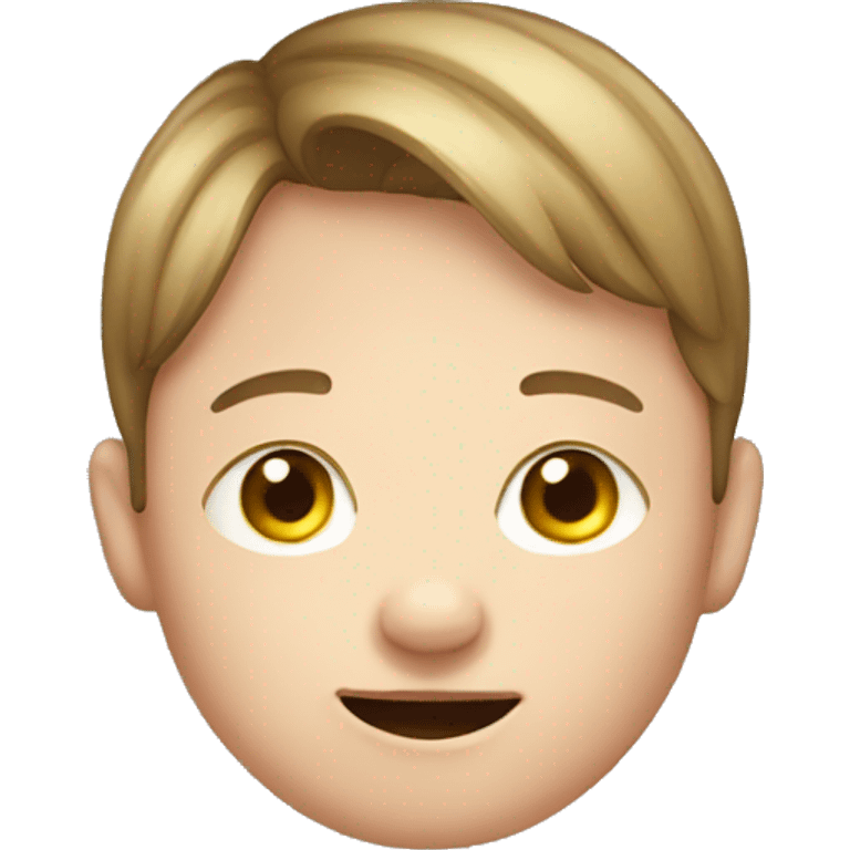 Kid with down syndrome  emoji