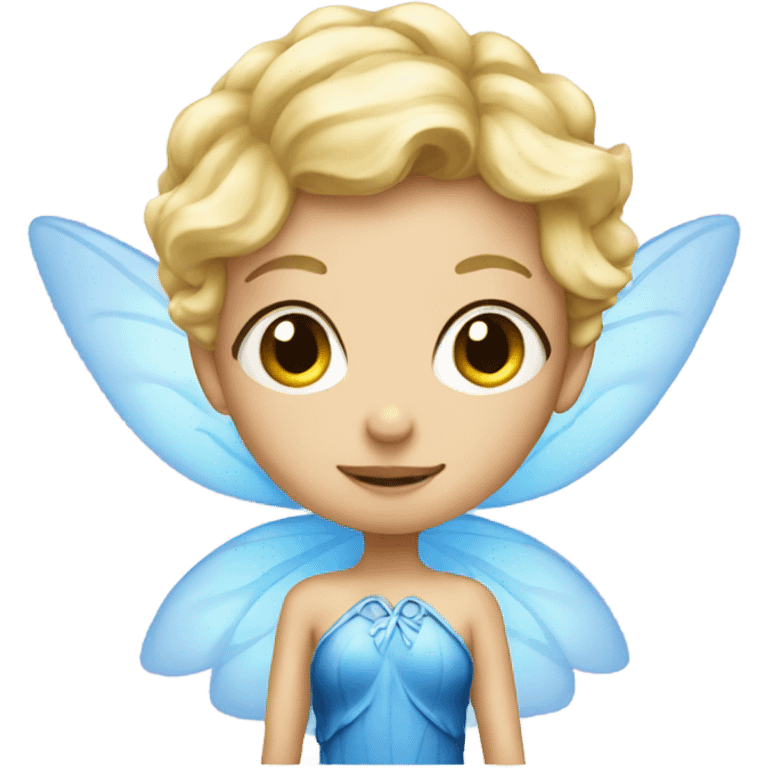 Blonde blue fairy  emoji