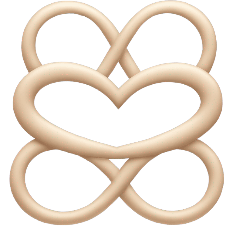 Infinity love emoji