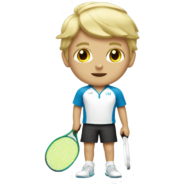 summer olympics blonde large boy tennis emoji