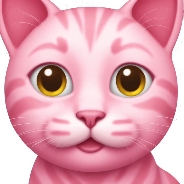 pink cat emoji