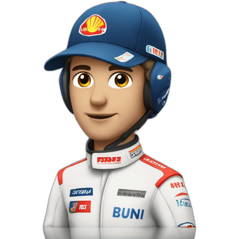 F1 driver emoji