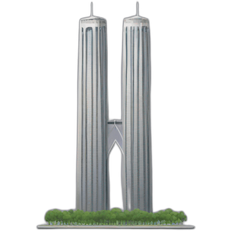 twin tower emoji