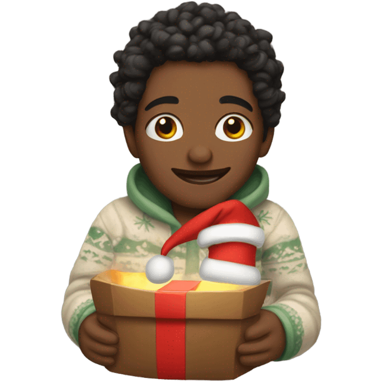 cozy christmas emoji