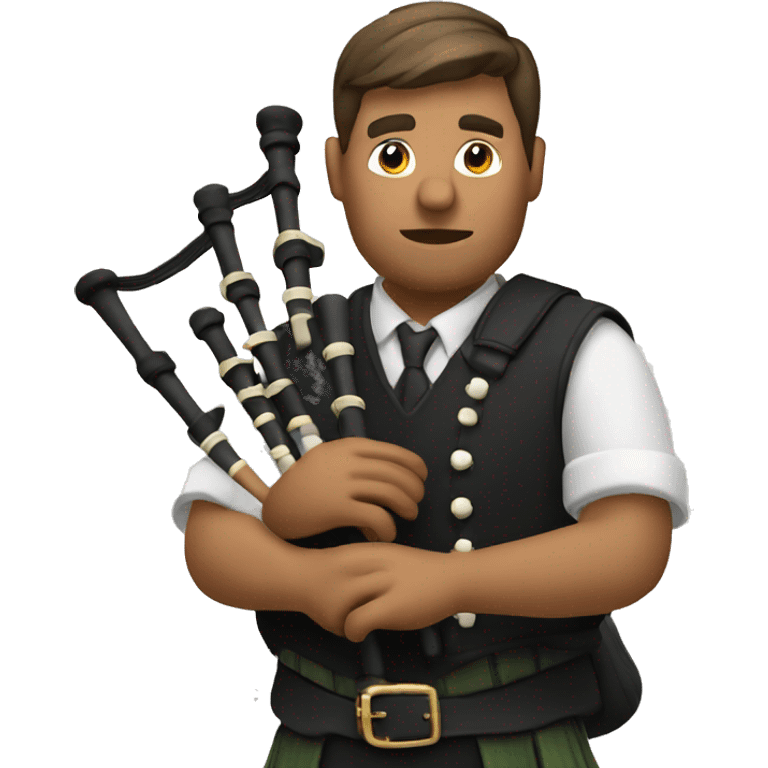 Man Playing bagpipe emoji