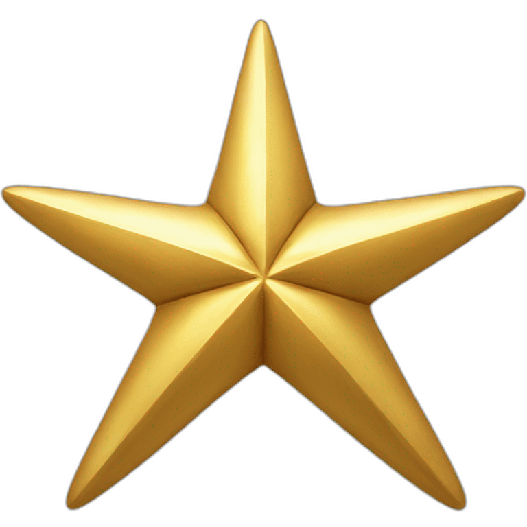 eight pointed golden fantasy star emoji