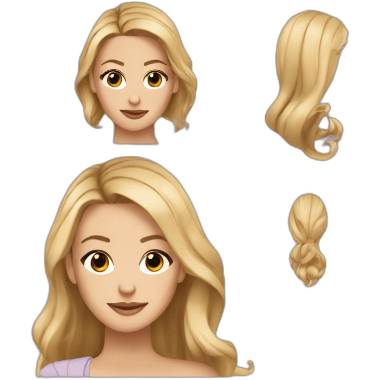 Serena van der woodsen emoji