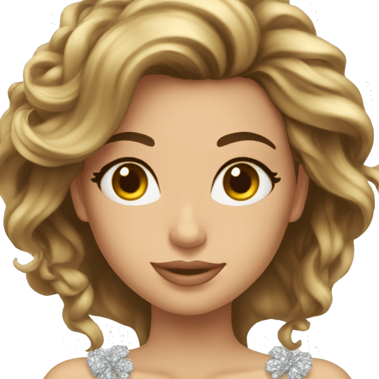 miss france avec de long cheveux emoji