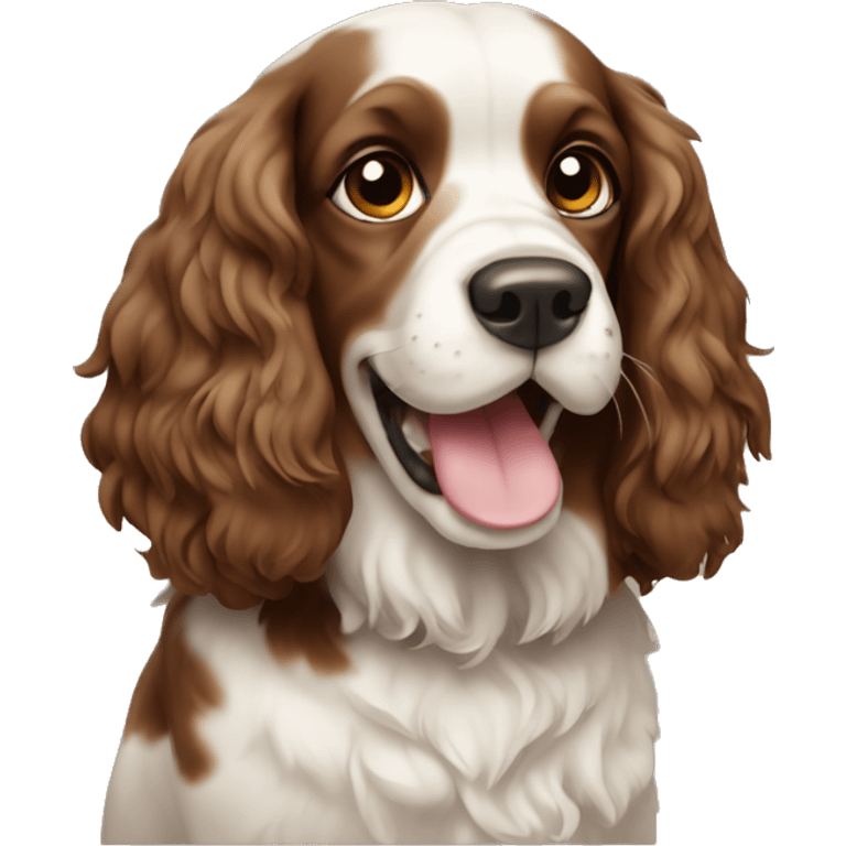 spaniel cooker dog emoji