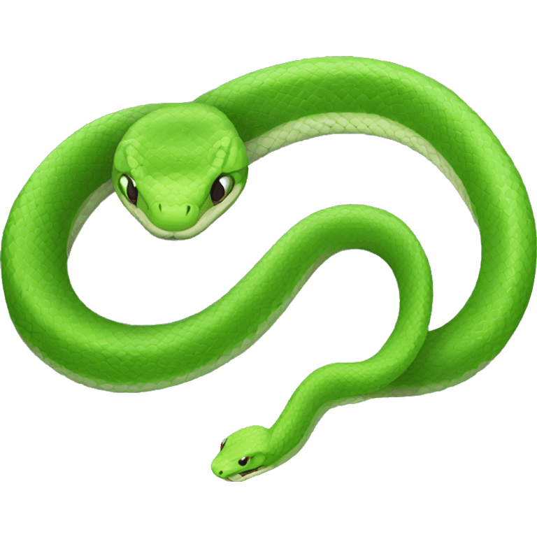 Green snake emoji