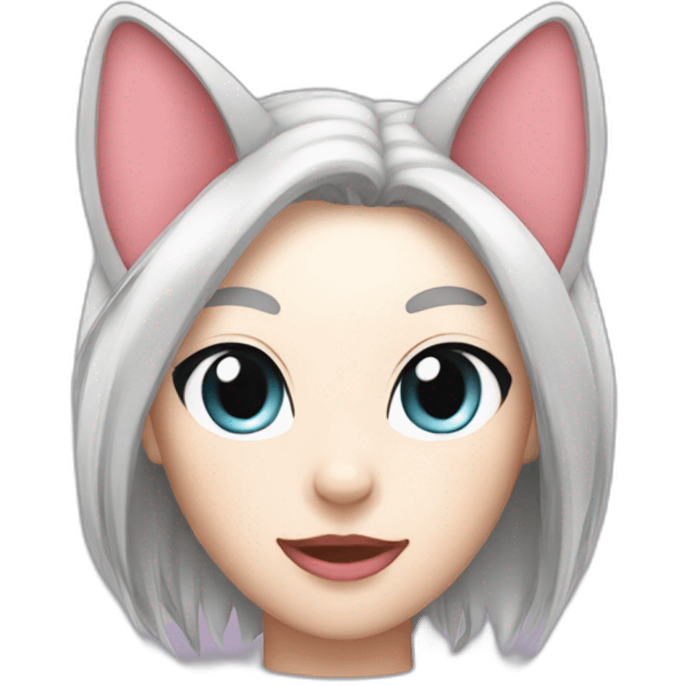 sexy cat ears emoji