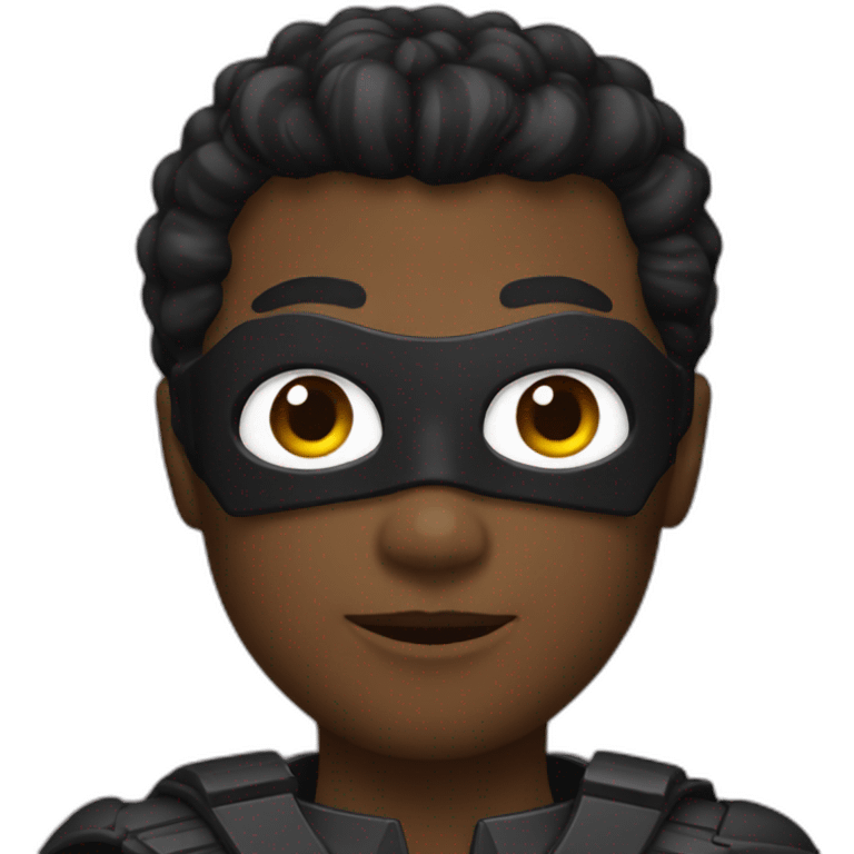 black-batman emoji