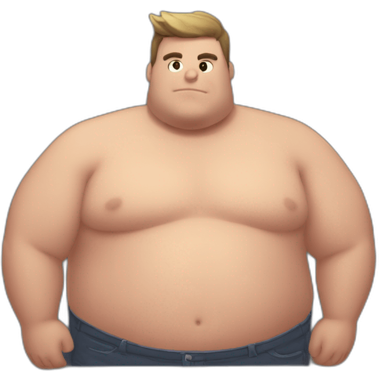 fat discord mod shirtless(image that i can put in discord) emoji