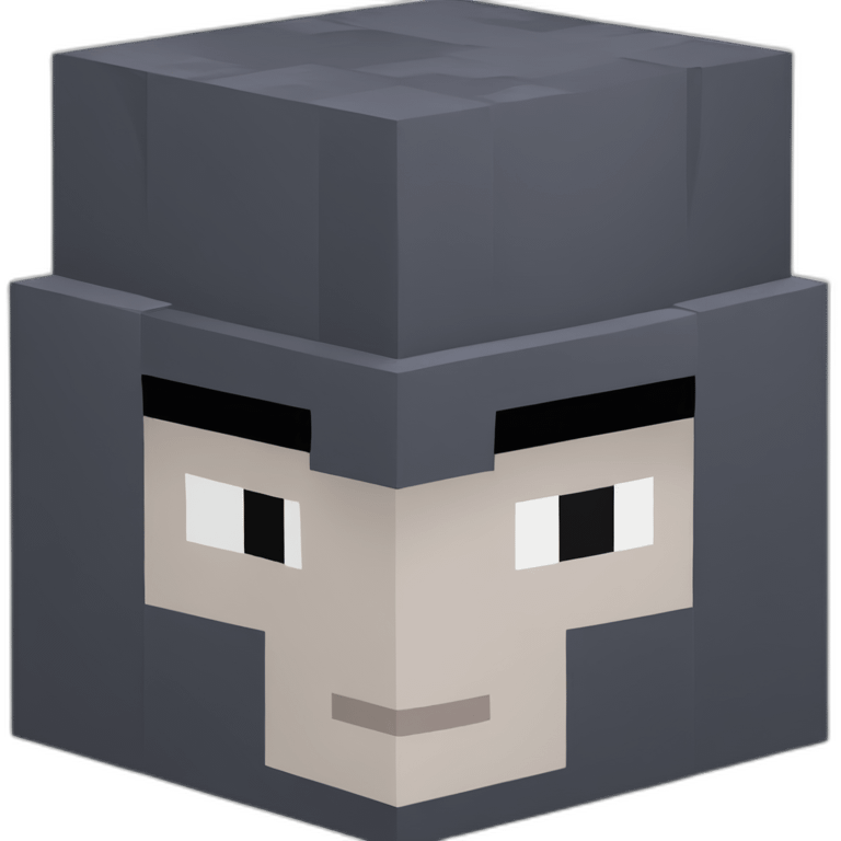 MineCraft-enemy-enderMan-head emoji