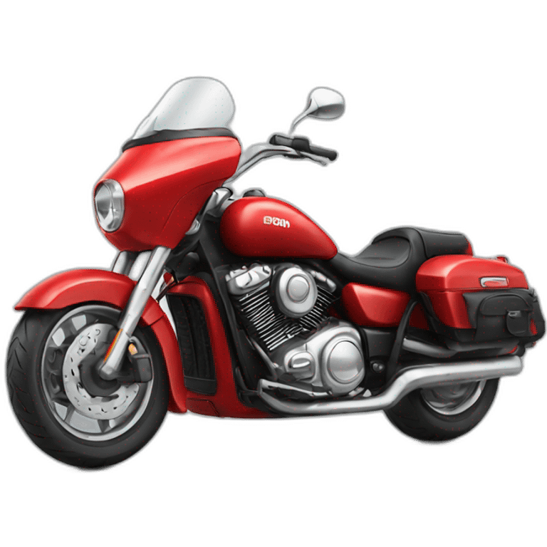 red motorcycle emoji