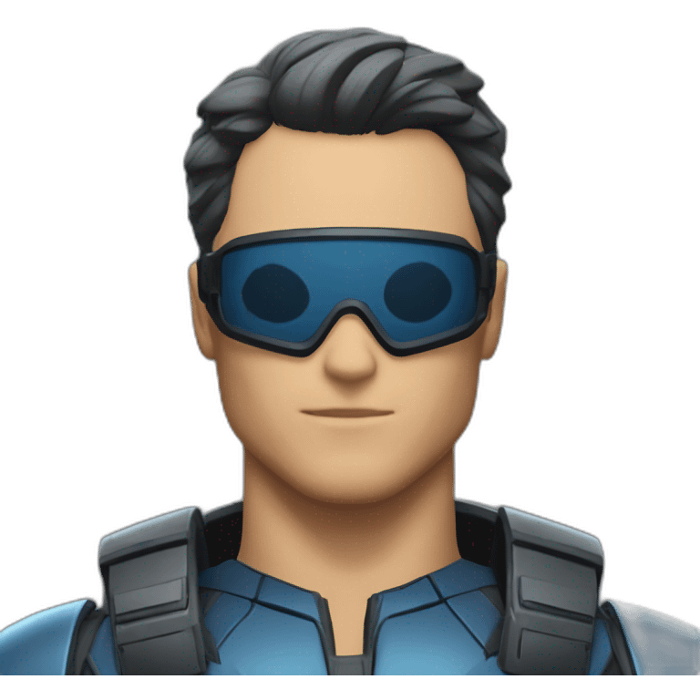 Mark Grayson in the Invincible suit emoji