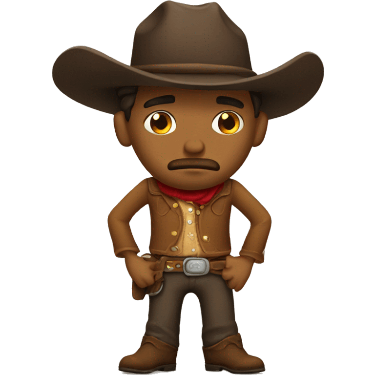 Sad cowboy emoji emoji