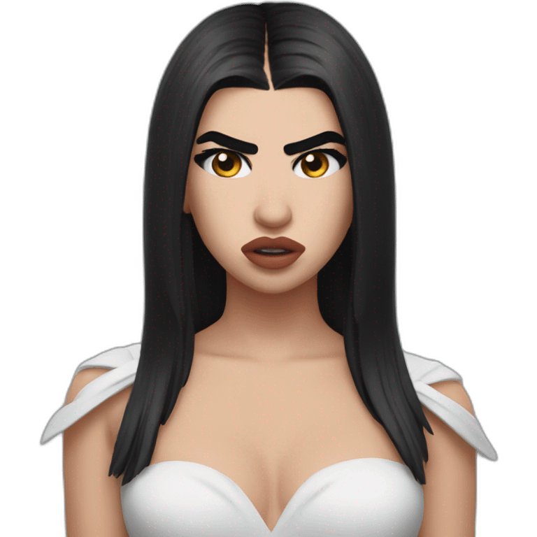 Dua lipa angry emoji