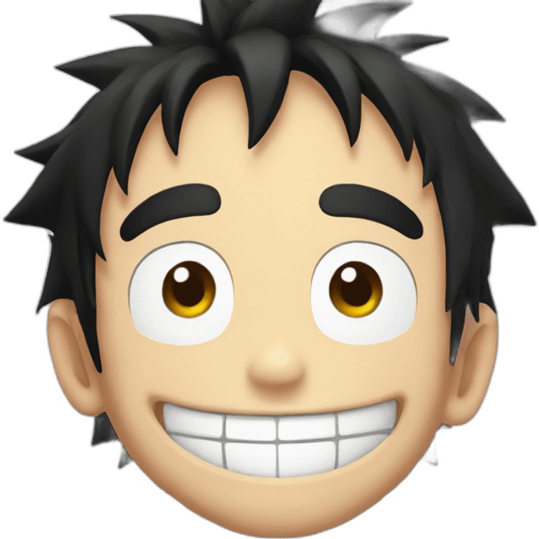 luffy happy emoji