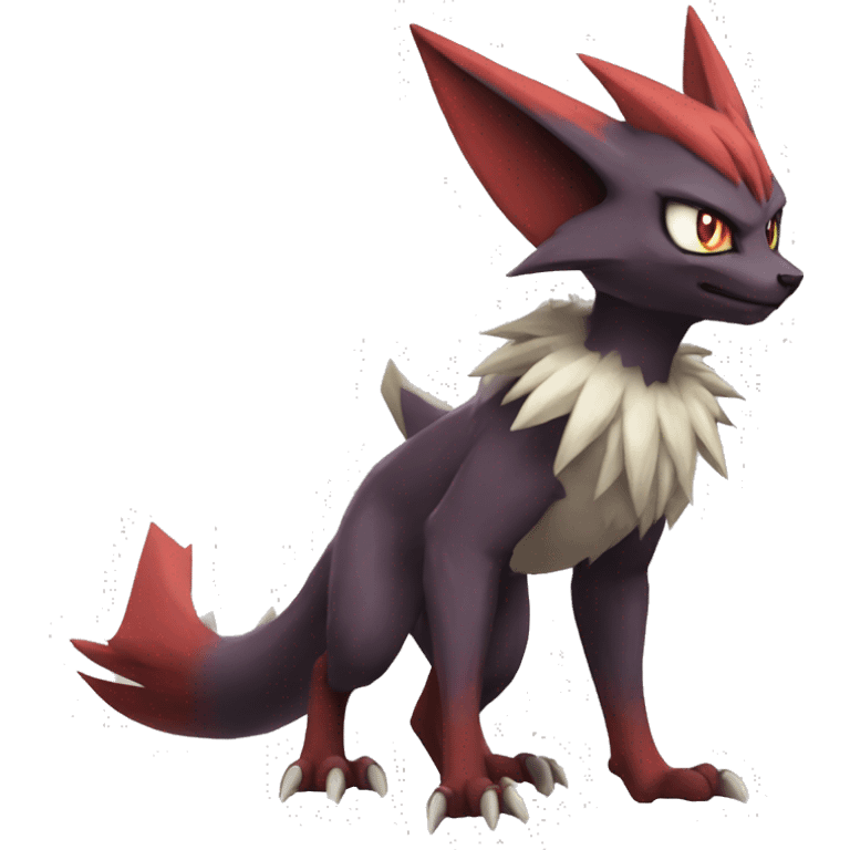 Noivern-Torracat-Zoroark full body emoji