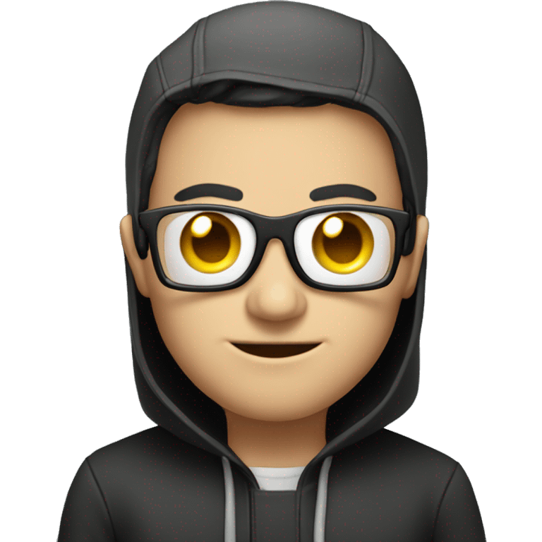 hacker wih computer emoji