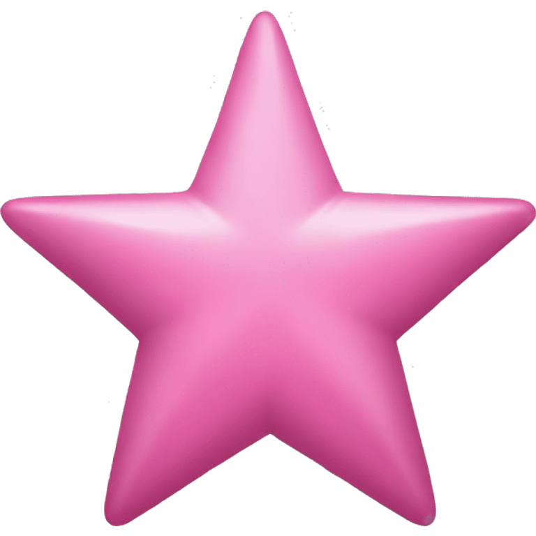 Pink star emoji