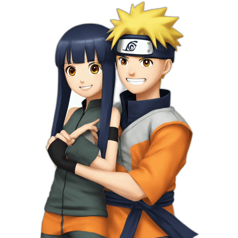 Naruto and hinata emoji