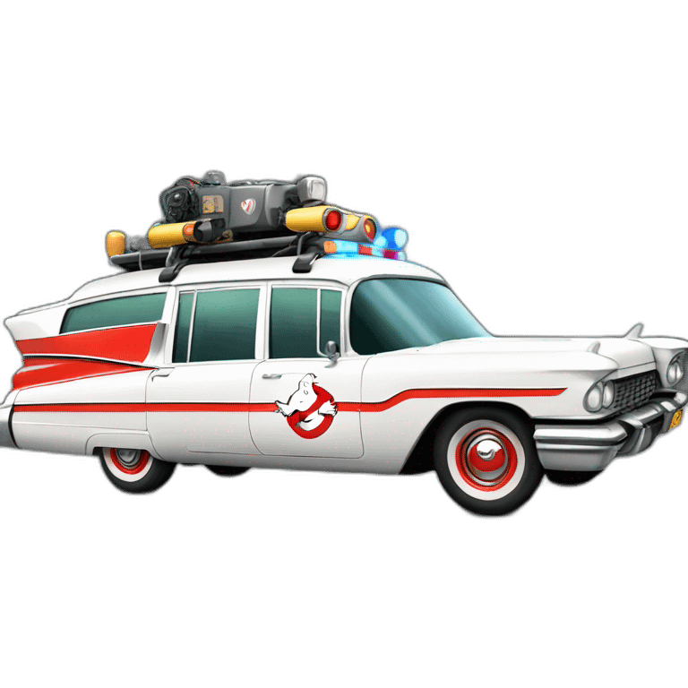 Ghostbusters car emoji