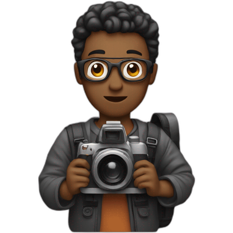 filmmaker with camera emoji