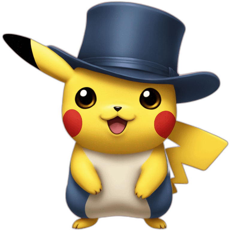 Pikachu Napoléon emoji