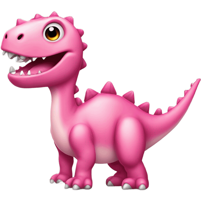 Pink dinosaur  emoji