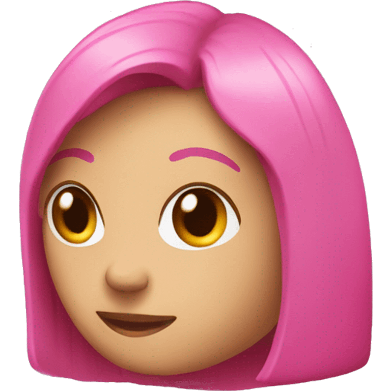 Moño pink emoji