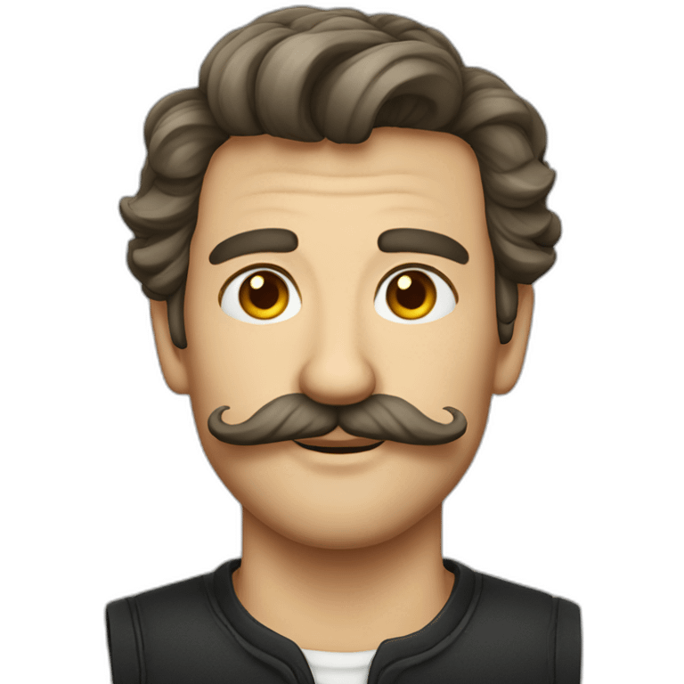 Deutsch man mustach emoji