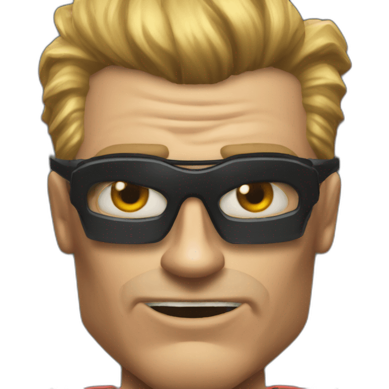 Duke nukem shruggs emoji