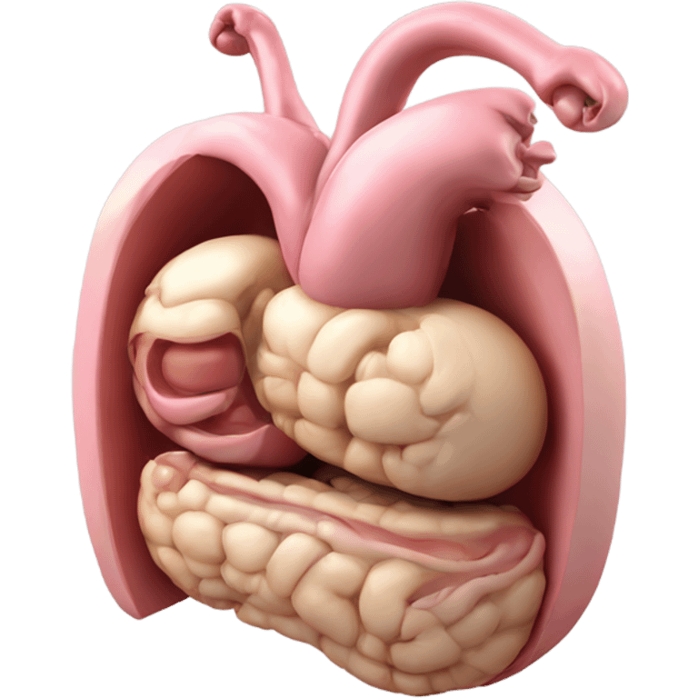 anatomical stomach 3d emoji