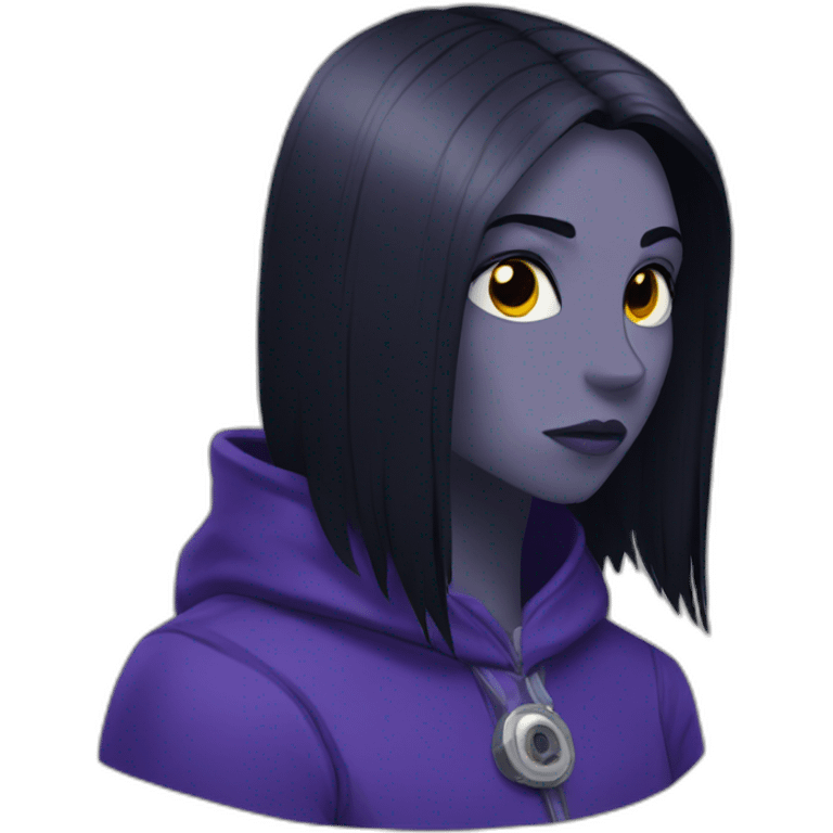 Raven teen Titans emoji