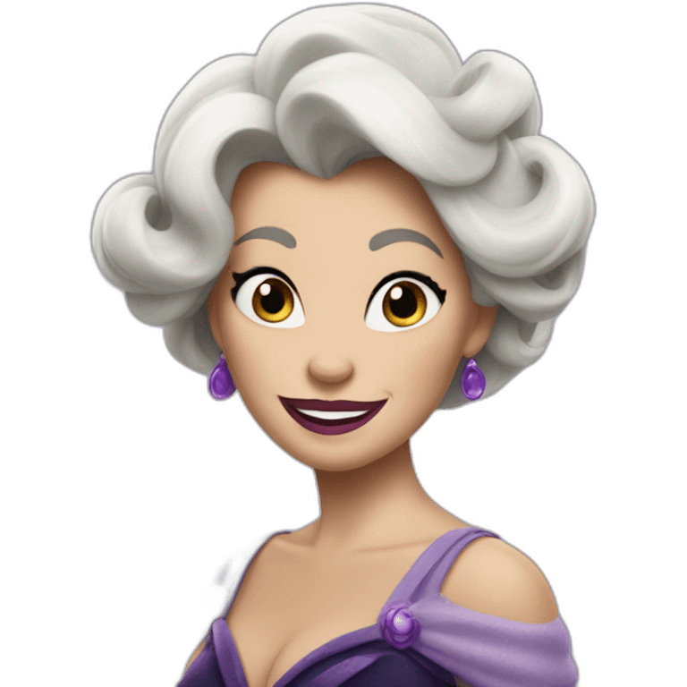 Ursula in Disney emoji