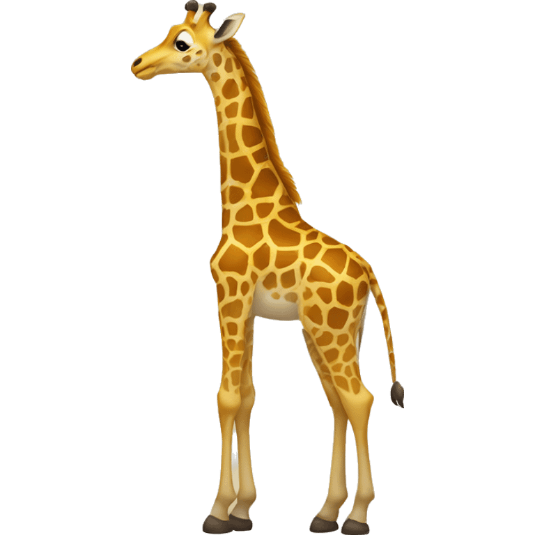 Girafe corps entier emoji