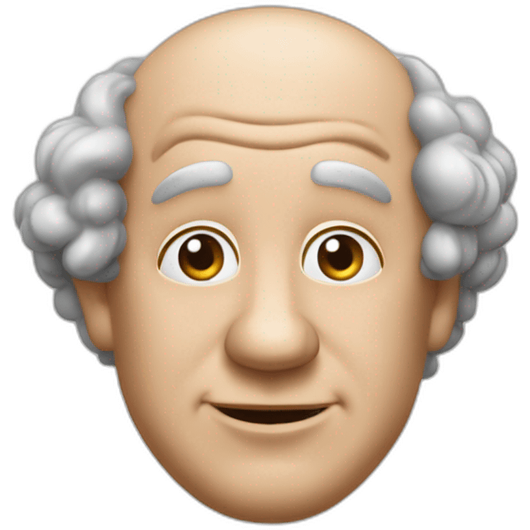 Curly joe of the three stooges emoji