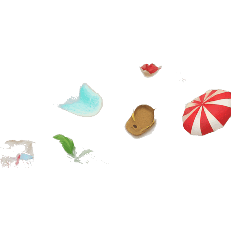 beach holiday emoji