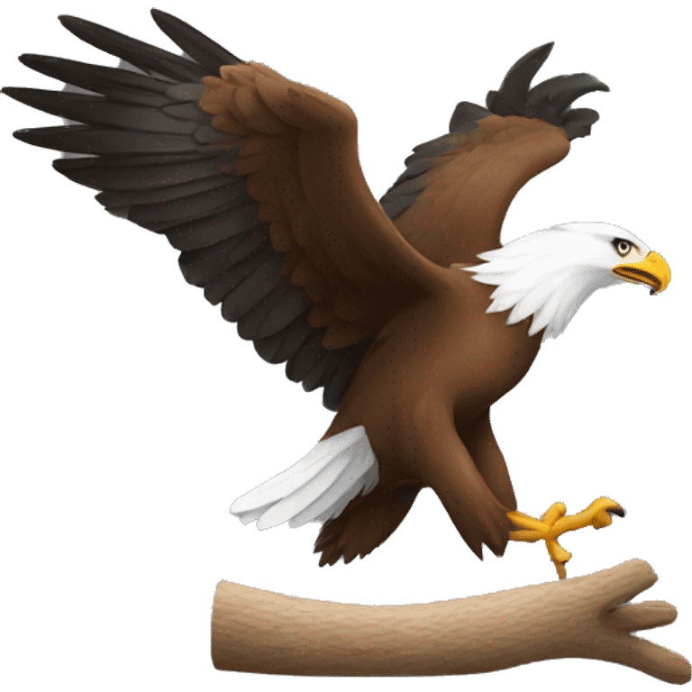 2 hand emoji crossing making an eagle  emoji