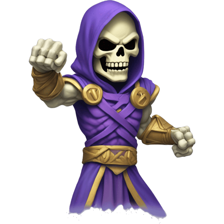 skeletor shaking fist emoji