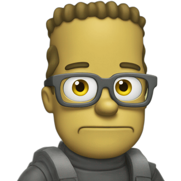 BART simpsons emoji