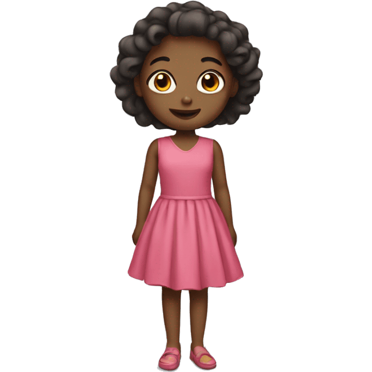 Girl in dress emoji