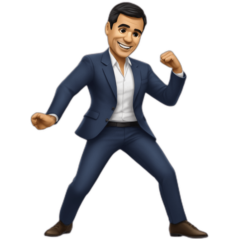 Pedro Sánchez bailando emoji