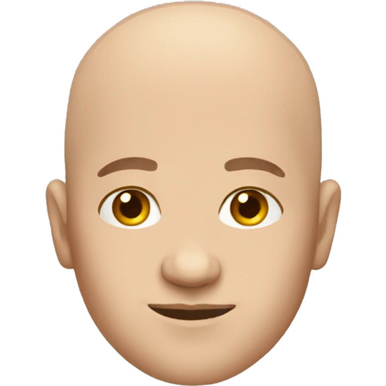 bald male portrait emoji